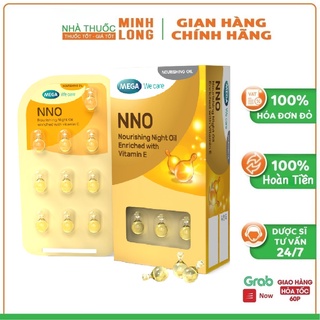Bộ sản phẩm NNO Nourishing Night Oil NNO Vite NNO Hair Serum dưỡng da trắng sáng mềm mịn ngăn ngừa 7 dấu hiệu tóc hư tổn
