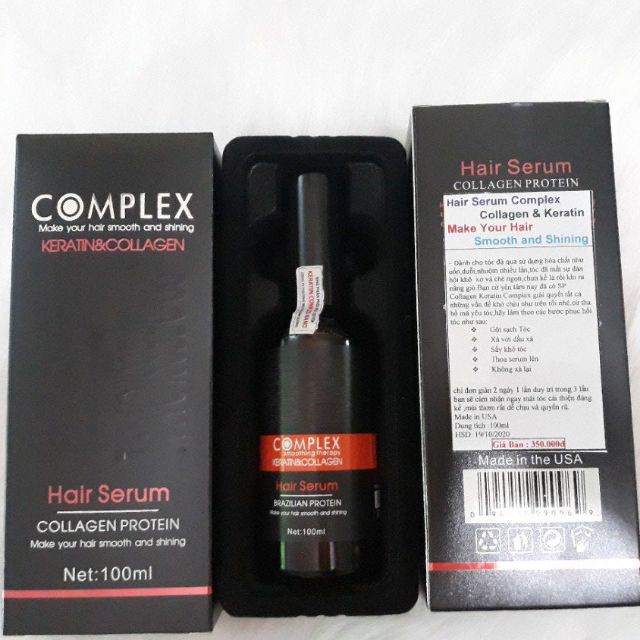 Tinh dầu Complex dưỡng tóc phục hồi 100ml