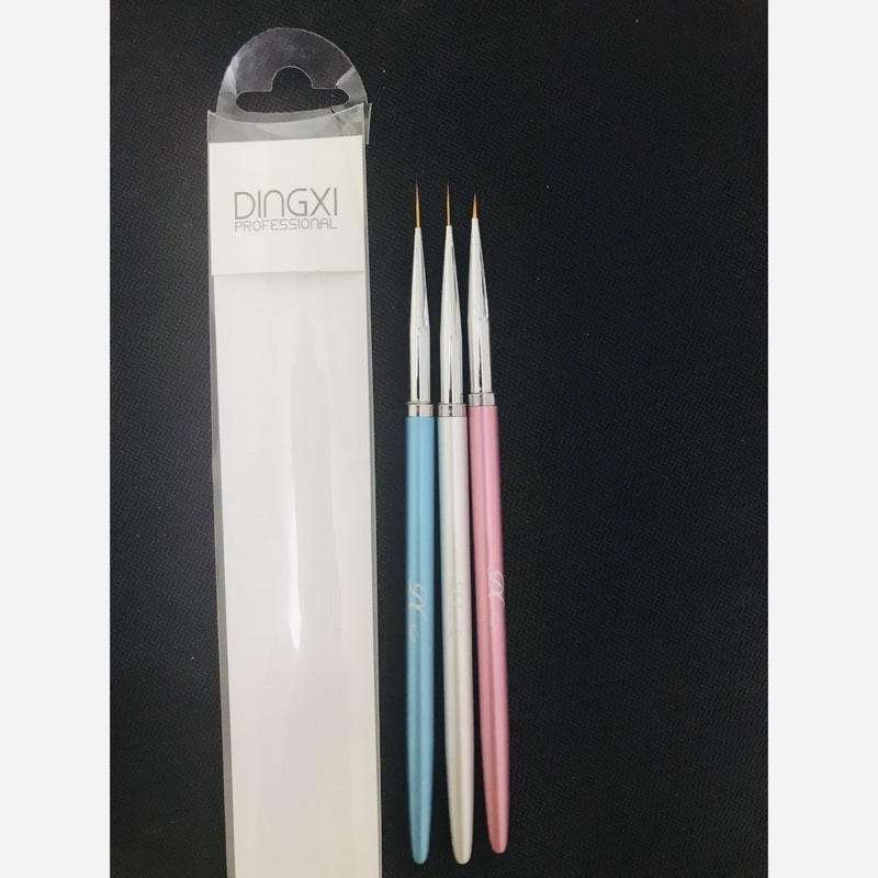 Cọ DingXi -Set 3 Cây- Cọ Vẽ Móng