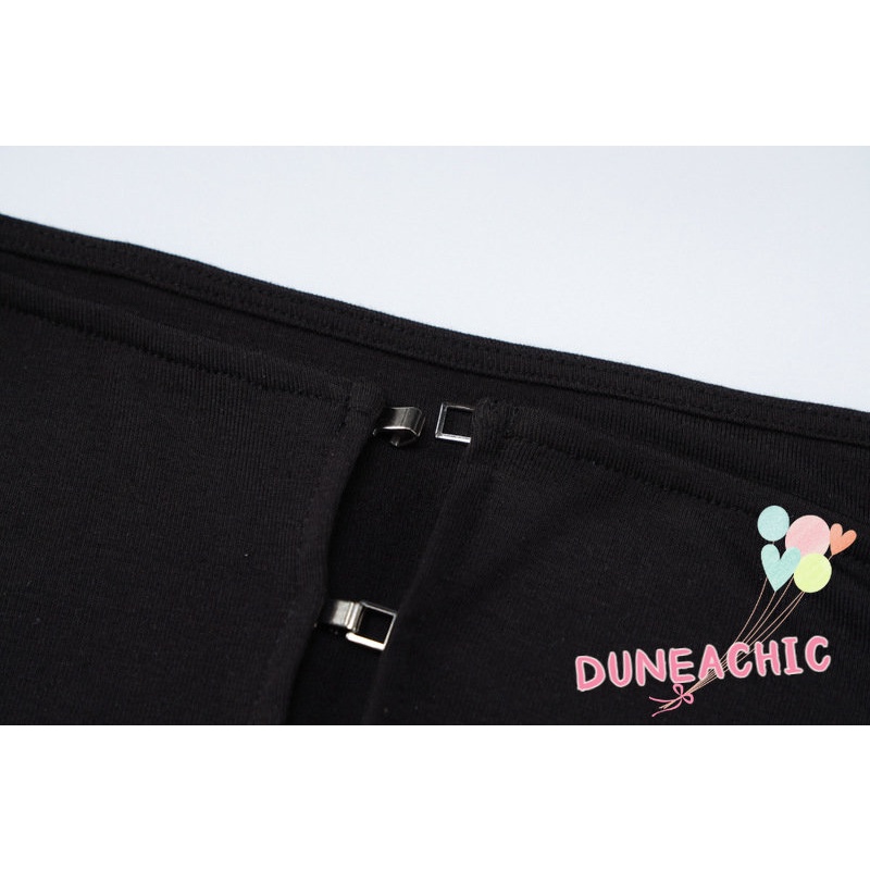 DUNEA Áo kiểu tay dài hở vai quyến rũ cho nữ