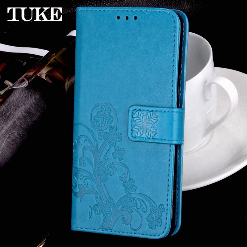 For Sony Xperia E3 E4 L2 L3 X Compact XA1 XA Ultra Cover Embossing Flip Case Wallet PU Leather Case