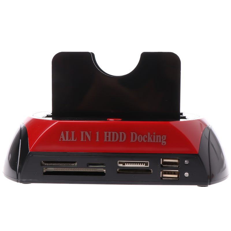 Hộp Đựng Ổ Cứng Hdd 2.5 3.5 Usb 2.0 Dou Ide Sata Dual All In 1 Ốp