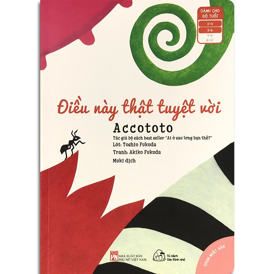 Sách - Ehon Accototo (0-6 tuổi) (Bộ 3 quyển)