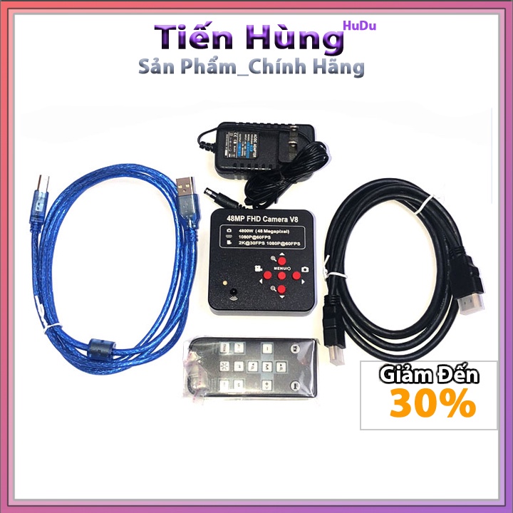 Nguyên cam kính hiển vi điện tử V8 48MP kết nối màn hình kính hiển thị vi điện tử