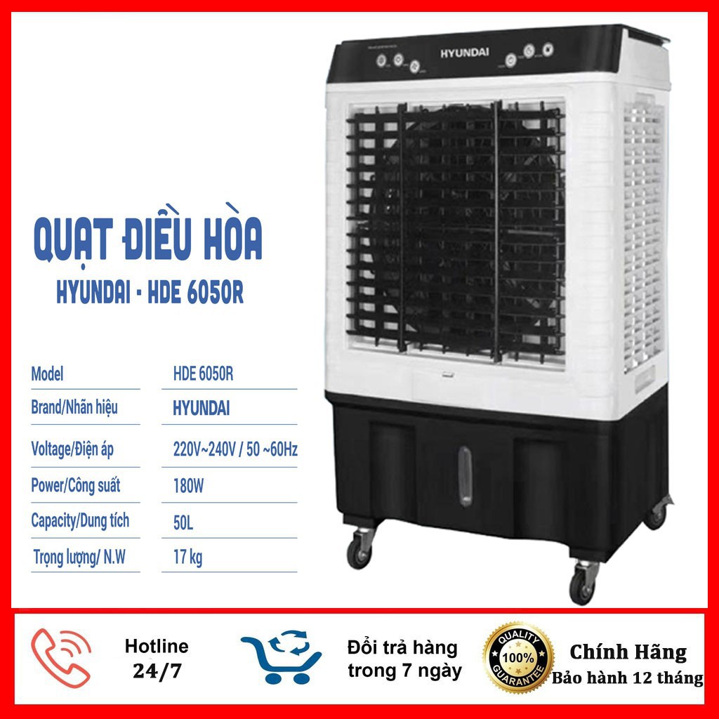 Quạt điều hòa Hyundai HDE6050R