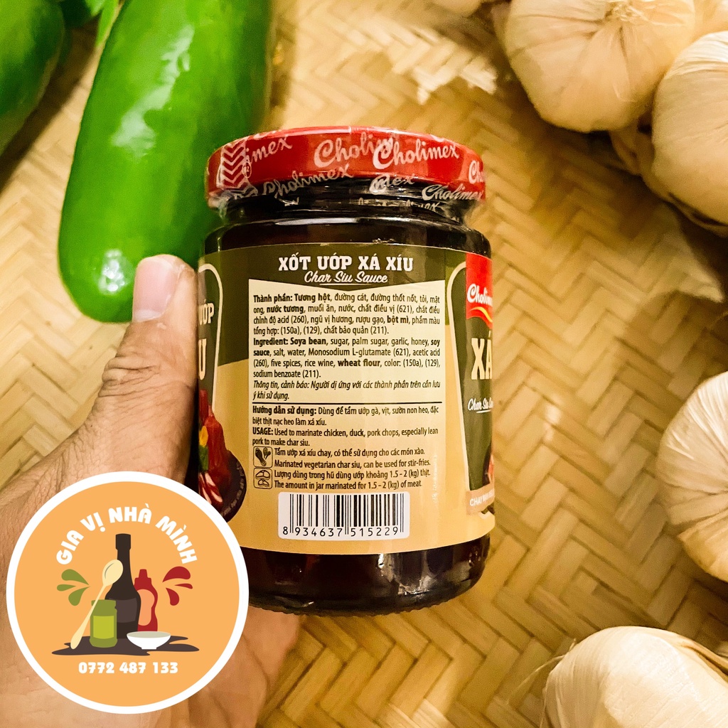 SỐT ƯỚP XÁ XÍU CHOLIMEX-HỦ 200GR