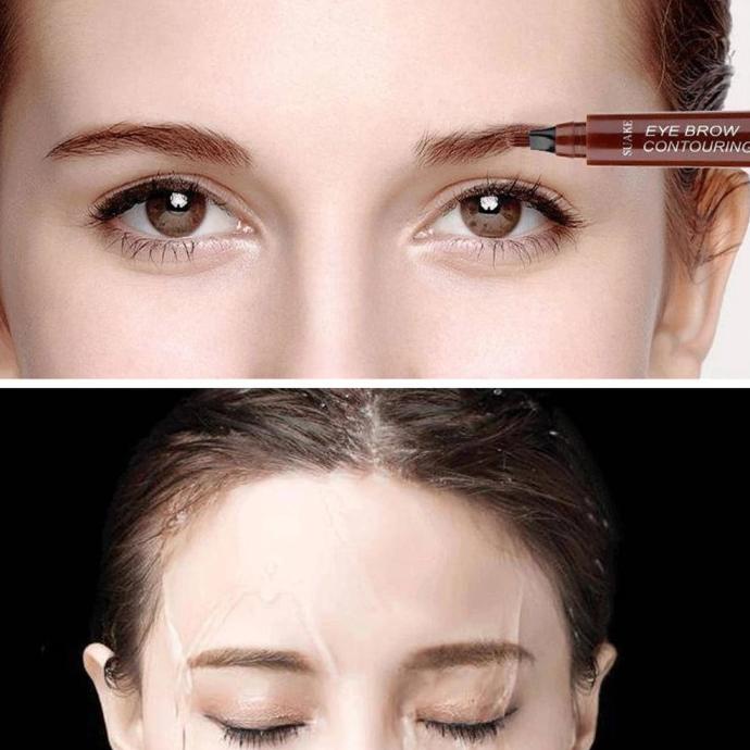 Bút Chì Kẻ Lông Mày Đầu 4 Răng Suake | BigBuy360 - bigbuy360.vn