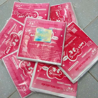 Giấy lót phân su Hiền Trang bịch 10 tờ