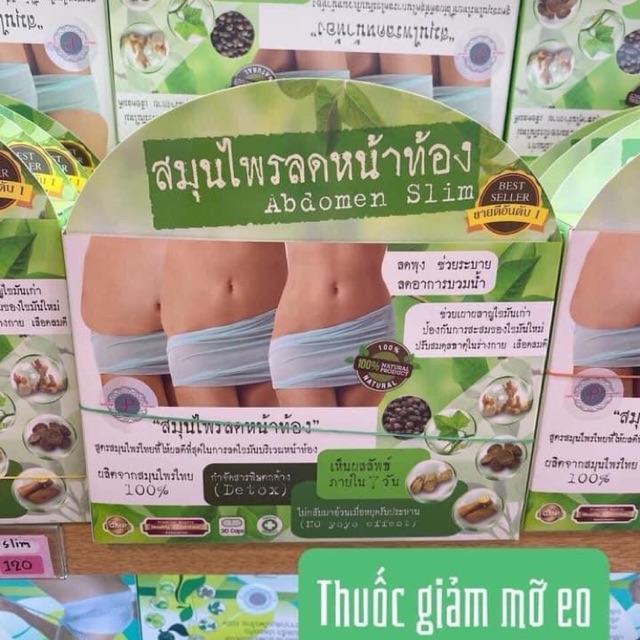thảo mộc giảm mỡ bụng Abdomen