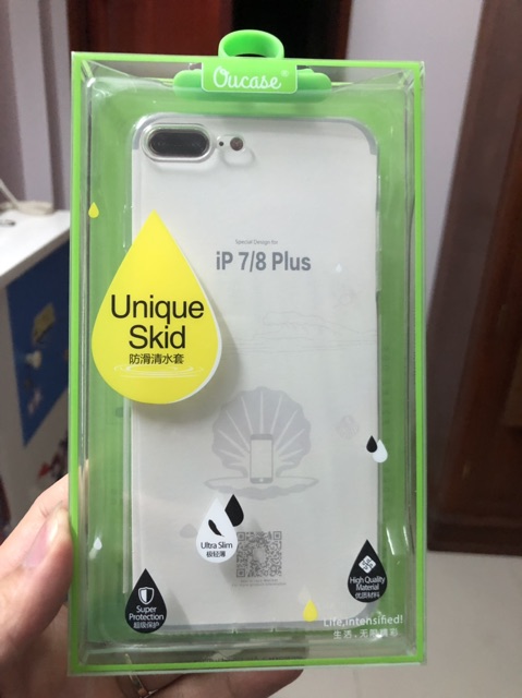 Ốp lưng silicon iPhone 7 Plus chính hãng Vu