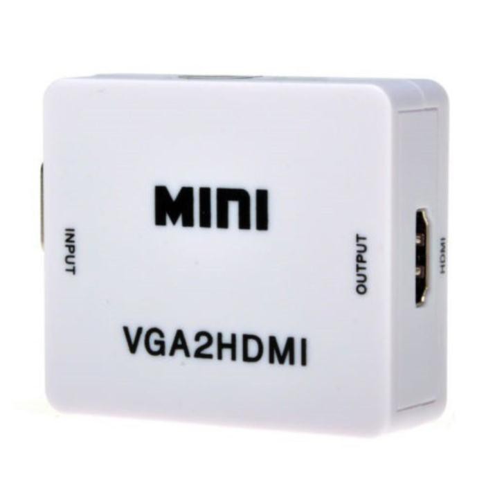 [FREESHIP TOÀN QUỐC] Box Chuyển VGA Sang HDMI HD Mini