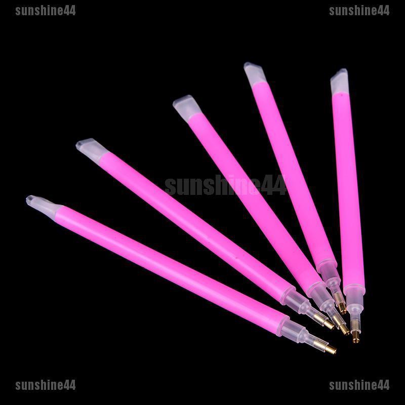 Set 5 Bút Hai Đầu Đính Đá Trang Trí Móng Nghệ Thuật