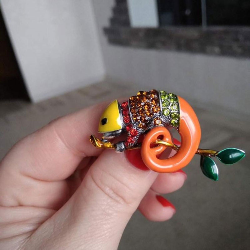 Ghim Cài Áo Hình Chú Chim Đính Đá Thời Trang Cho Nữ