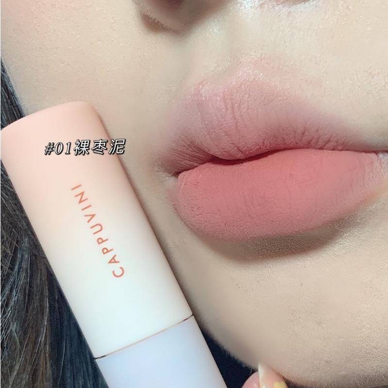 Set 3 Son Kem Lì Cappuvini Chống Thấm Nước Và Lâu Trôi Độc Đáo