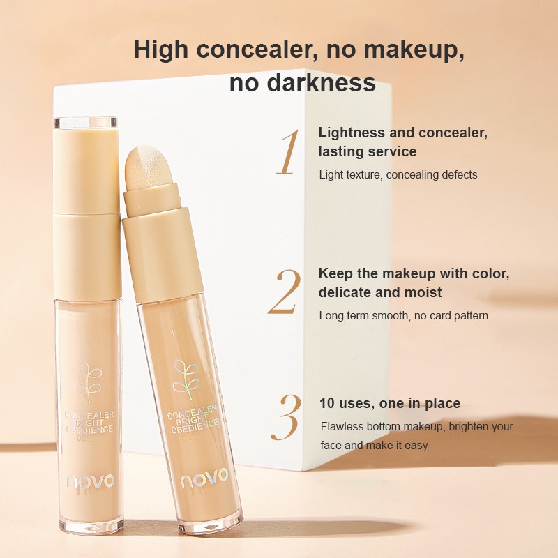 [Hàng mới về] Che khuyết điểm hai đầu Novo che phủ quầng thâm và tàn nhang | BigBuy360 - bigbuy360.vn