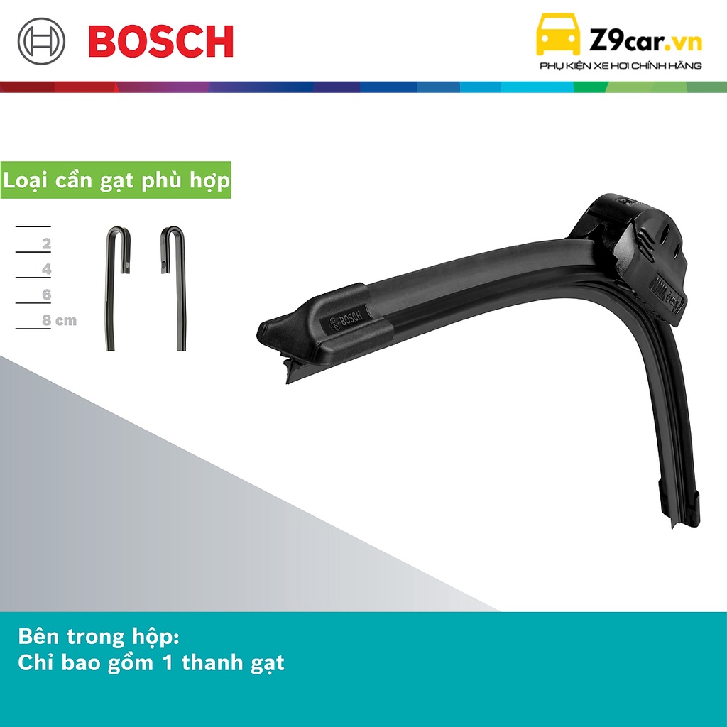 Gạt mưa Bosch Clear Advantage BẢN MỚI NHẤT chính hãng bảo hành 6 tháng