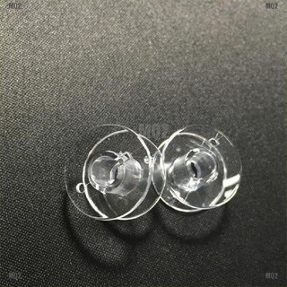 [MQ2]50 Clear Bobbin Sewing Machine Plastic Spools For Thread Brother Singer Elna