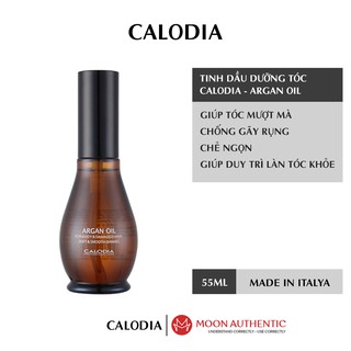 Tinh dầu dưỡng tóc argan calodia phục hồi hư tổn bóng mượt 55ml