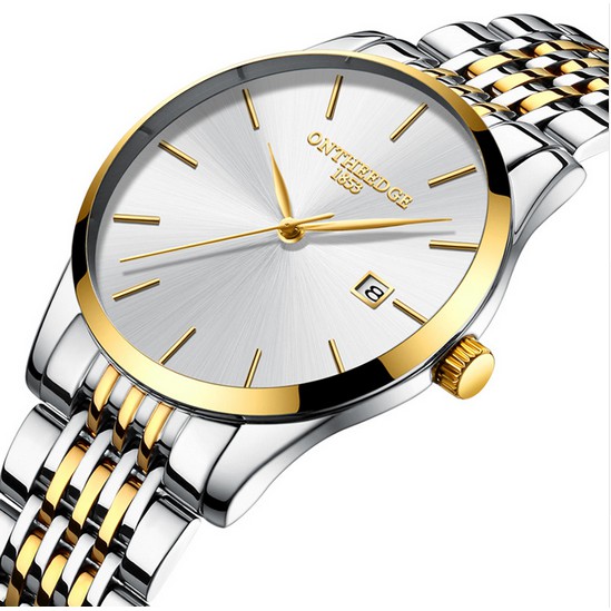 Đồng hồ nam dây thép không gỉ Ontheedge 023 (fullbox)