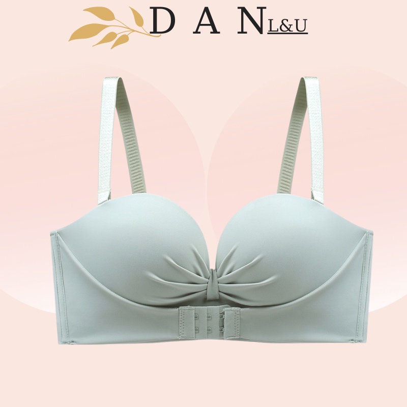 Áo Ngực Chống Tụt Cài Trước Nâng Ngực Đệm Vừa DAN L&amp;U 339