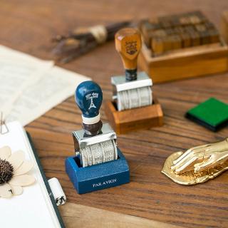 Con Dấu In Ngày Tháng Năm Mới Kiểu Vintage