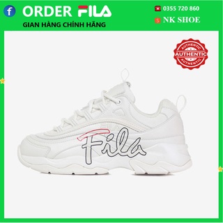 Giày Sneaker Thể Thao Nam Nữ Fila Ray Script chính hãng 100%