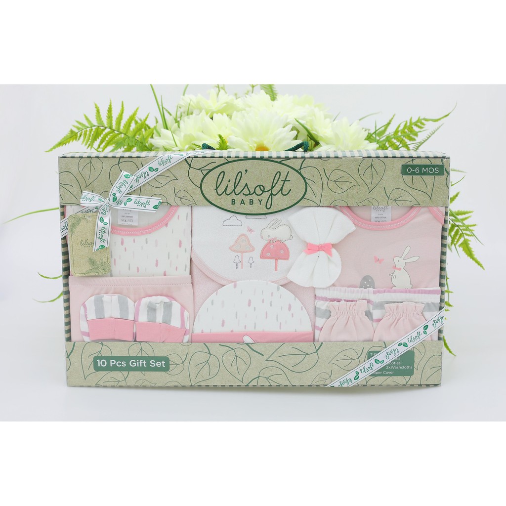 Hộp quà sơ sinh cao cấp 10 chi tiết Lovekids