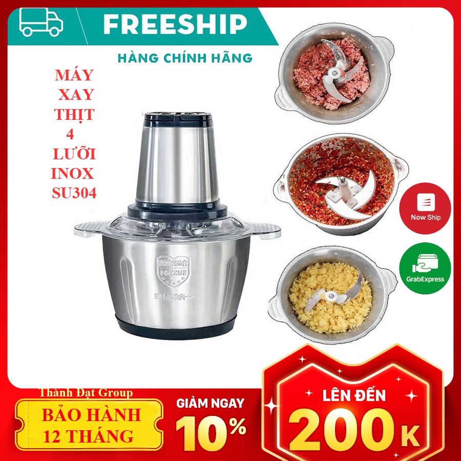 Máy xay thịt, máy xay công suất 300W - Hàng chính hãng BH 12 tháng