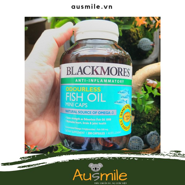 Blackmores Odourless Fish Oil Mini Caps 200V | 400V