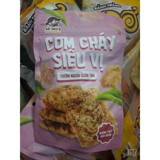 Cơm Cháy Siêu Vị Abi Snack ❤Freeship ❤ Siêu Nhiều Chà Bông - Siêu Giòn