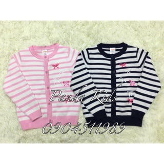 💥 |sale lẻ size| - cardigan nơ bé gái