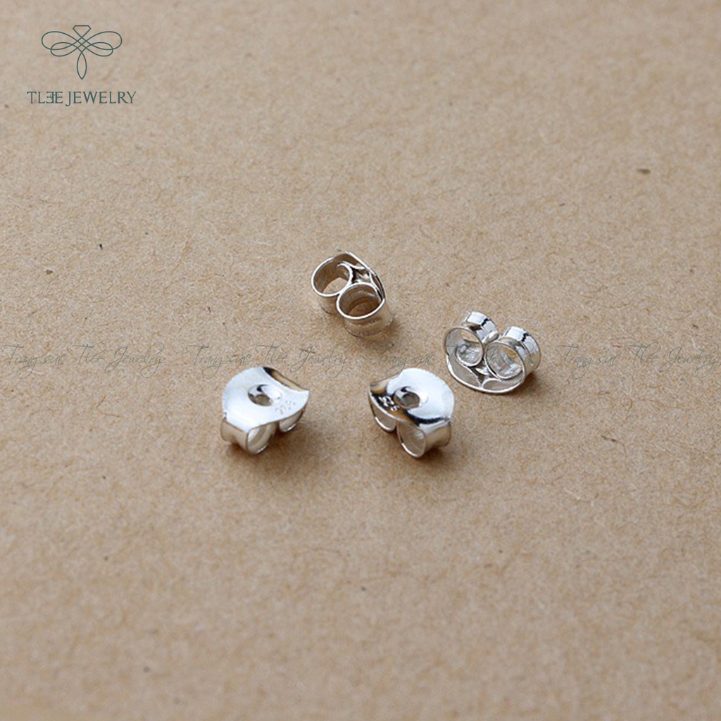 Chốt bạc gắn bông tai TLEE JEWELRY NCJ B0146