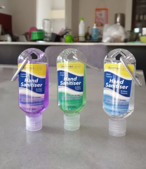 Gel Rửa Tay Khô Diệt Khuẩn DurmazCare (53ml - có móc treo) (hàng Úc) | BigBuy360 - bigbuy360.vn