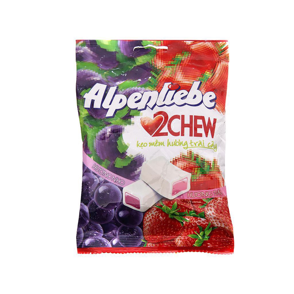 Combo 3 Kẹo Dẻo Alpenliebe các loại gói 87g