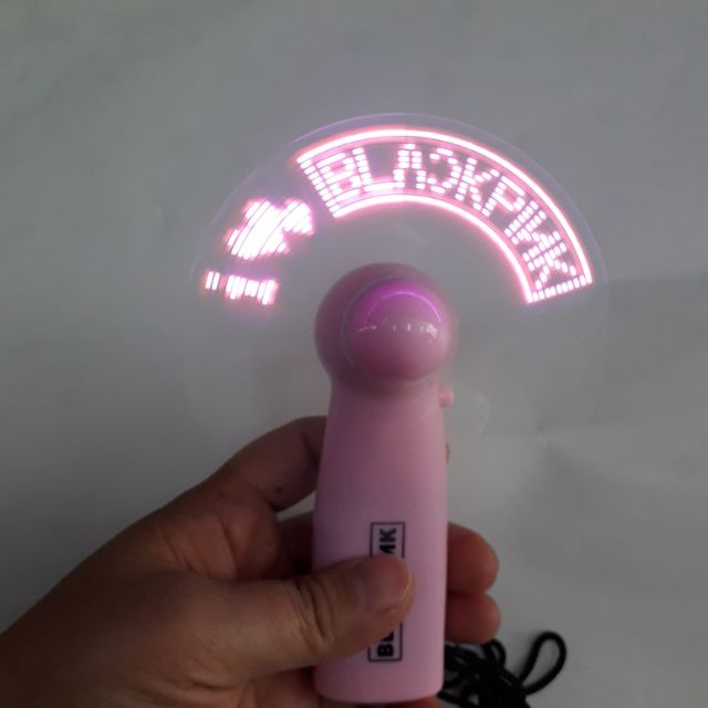 Quạt đèn led nhóm nhạc BLACKPINK