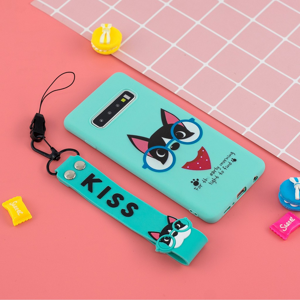 Ốp điện thoại bằng tpu hình gấu đáng yêu dành cho Samsung Note 8 S10 Plus S10e S10 5G | BigBuy360 - bigbuy360.vn