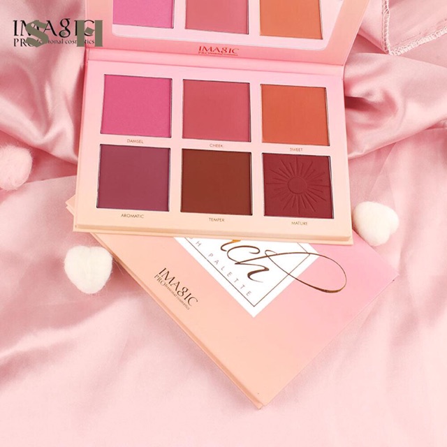 Bảng phấn má 6 ô IMAGIC siêu đẹp | BigBuy360 - bigbuy360.vn