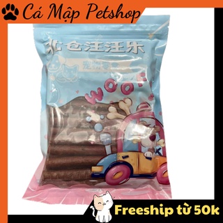 Bánh thưởng, Xương gặm, Snack cho chó thịt bò que - Bịch 500gr