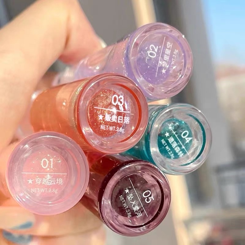 Set 3 Son Bóng Nhũ Tinh Chất Mật Ong Dưỡng Môi CAPPUVINI Starry Crystal | BigBuy360 - bigbuy360.vn