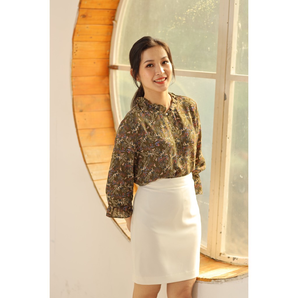 [ESWWH7501A] CHÂN VÁY BÚT CHÌ CÔNG SỞ - esitto | BigBuy360 - bigbuy360.vn