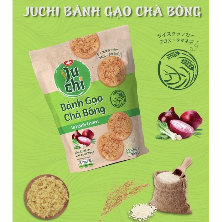 Bánh gạo chà bông JUCHI
