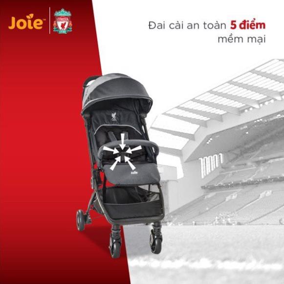 [CHÍNH HÃNG] Xe đẩy cho bé Joie Pact Flex W / RC&amp;AD&amp;TB LFC Black Liverbird