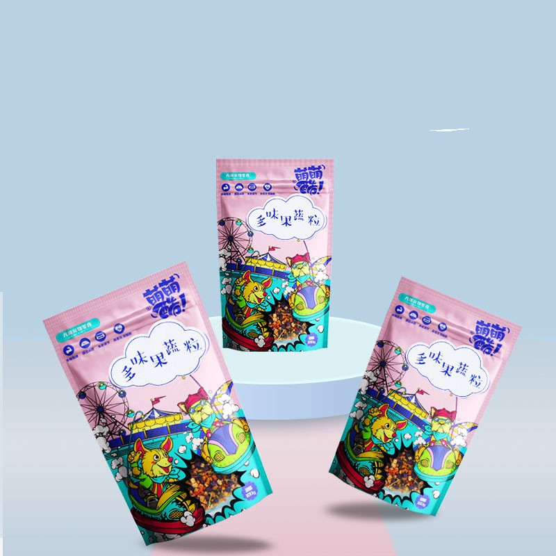 Thức Ăn Cho Chó Mèo, thức ăn nhẹ Rau Củ cho chó mèo 100g, Q10