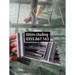 ghim bấm chuồng kẽm