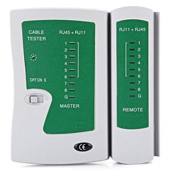 Hộp test dây cáp mạng RJ11, RJ45