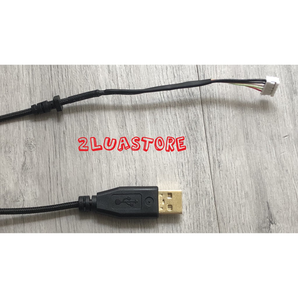 Dây cáp USB cho chuột Razer Deathadder Chroma, 2013, 3.5G, 1800 (cáp bọc vải dù)