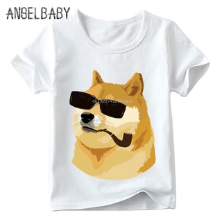 [HOT] Áo thun Children Doge Deus God Dog/shiba Inu Print Funny giá rẻ