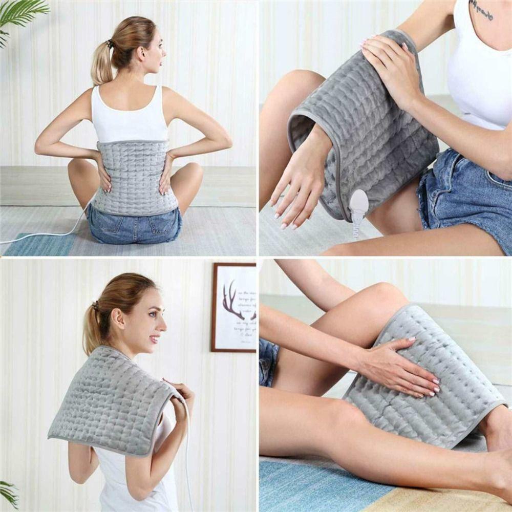 Đệm Sưởi Ấm Bằng Điện Di Động Tiện Dụng|Chăn Nhung Sưởi Ấm Giảm Đau Giảm Mệt Mỏi Dùng Trong Văn Phòng