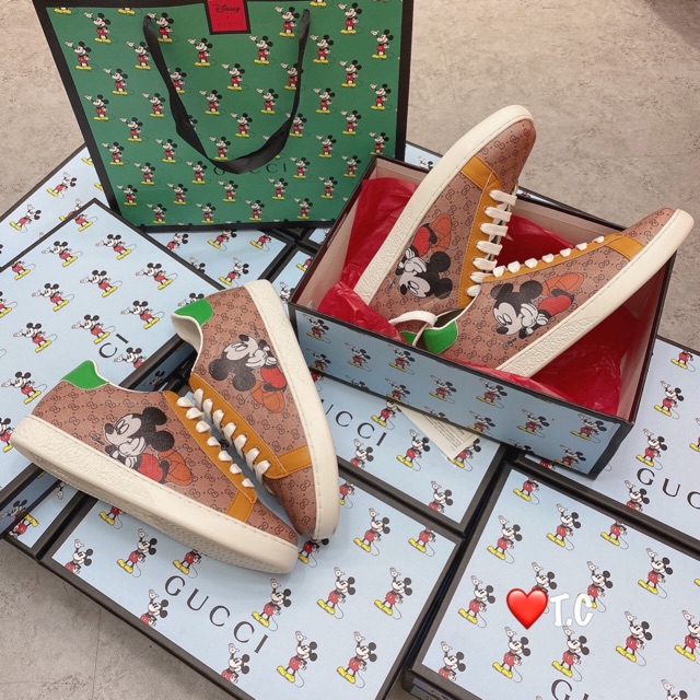 Giày thể thao G u c c i mickey fullbox