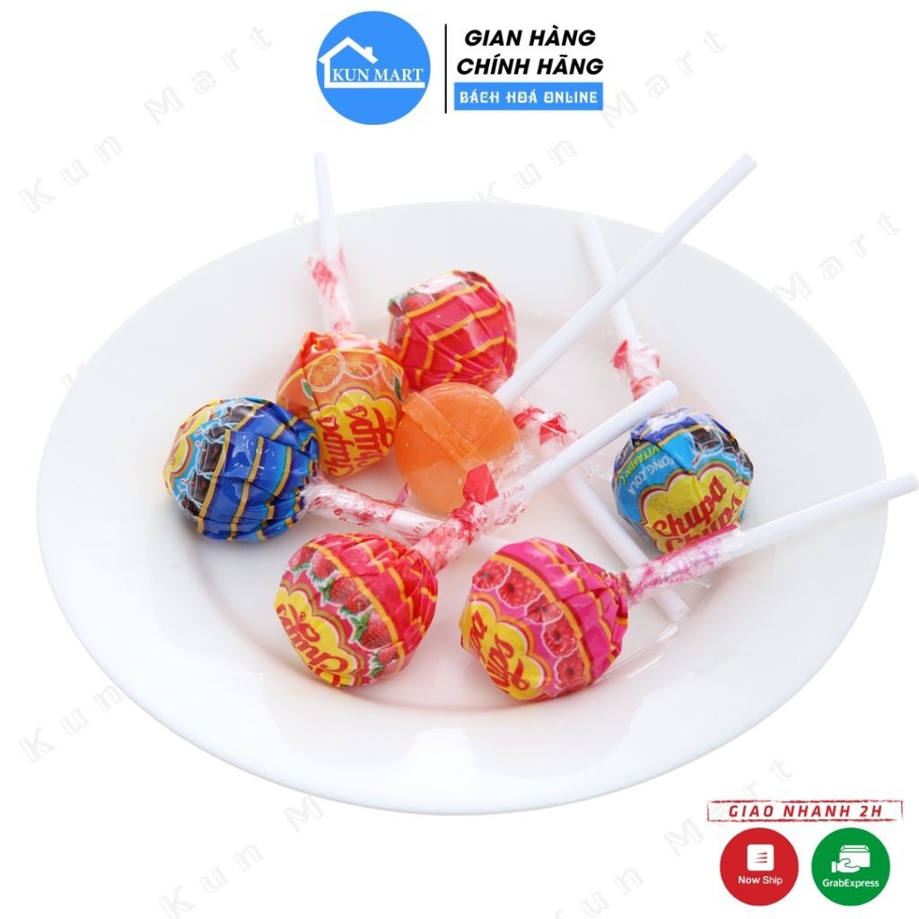 Kẹo Mút  Kẹo Mút Chuppa Chups Hương Trái Cây thơm ngon 1 chiếc